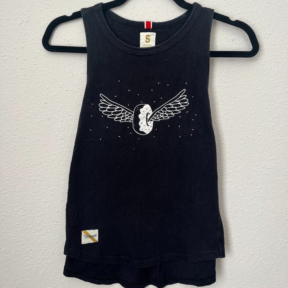 Tracksmith Doughnut Day Grayboy Tank Women's Small